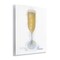 Stupell Industries Champagne Glass Shimmer Wall Plaque Design by Matthew Piotrowicz